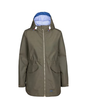 Trespass Dames/Dames Finch TP50 Waterdichte Jas (Kruiden)