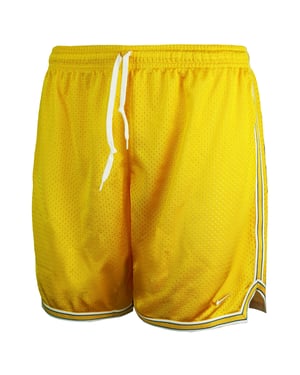 Nike Trainingsshort Stretch Taille Geel Dames Broek 334411 703