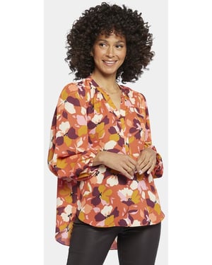 Puff Sleeve Blouse Bloemenprint | Gingervale