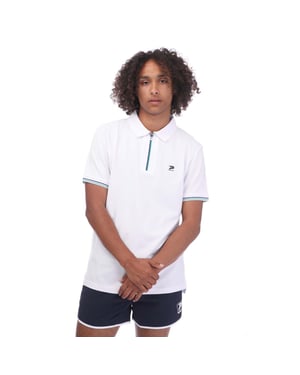 Men's Patrick Papin Polo Shirt in White