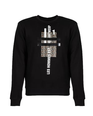 Les Hommes Sweatshirt Herr Svart