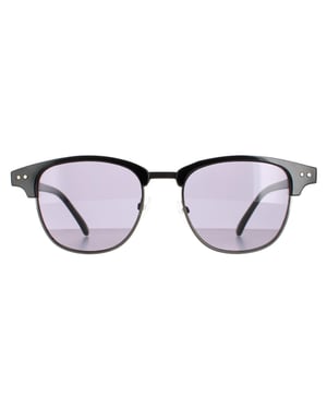 Calvin Klein Square Mens Shiny Black  Solid Smoke CK20314S