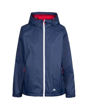 Trespass Womens/Ladies Tayah II Waterproof Shell Jacket (Navy)