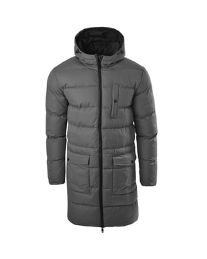 Soulstar Men's AG04 Longline Padded Puffer Jacket
