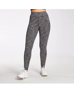 MP Women's Power Leggings - Black Space Dye