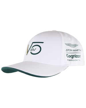 Aston Martin Cognizant F1 Official Mens White Cap