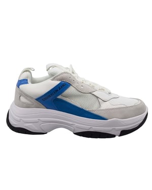 Calvin Klein Jeans Marvin Mens White Trainers