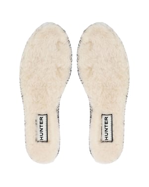 Hunter Insulated Shearling Kids Beige Insoles Shoes