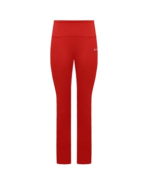 MyProtein Power Womens Red 3/4 Leggings