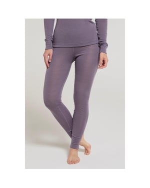 Mountain Warehouse Dames Merino II Thermo Broek (Donker Paars)