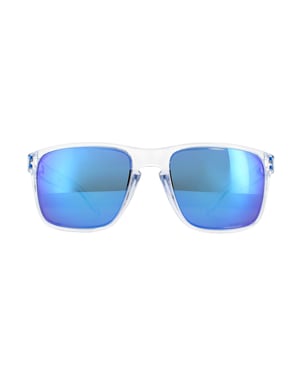 Oakley Zonnebril Holbrook XL OO9417-07 Gepolijst Wissen PRIZM SAPPHIRE Gepolariseerd