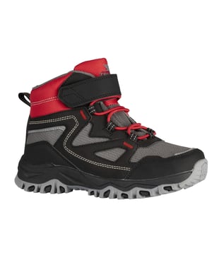 Trespass Childrens/Kids Adair Walking Boots (Black/Red)