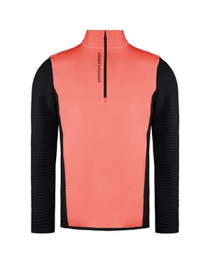Under Armour Storm Evolution Daytona Mens Black/Red Hybrid Golf Sweaters