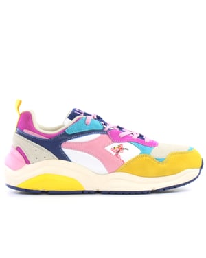Diadora LC23 Whizz Run Heren Veelkleurige Trainers