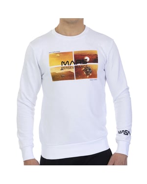 Basic long-sleeved crew-neck sweatshirt MARS09S for men