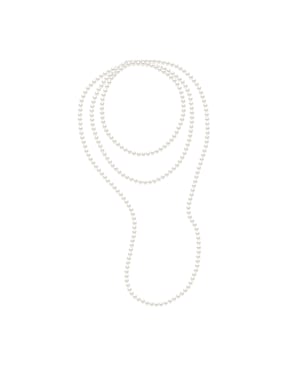 OPERA zoetwater parel White 6-7 mm lengte 160 cm
