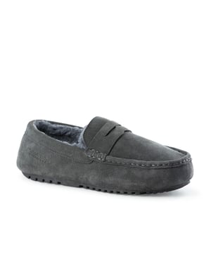 Aus Wooli Australia Mens Terrigal Cosy Moccasins