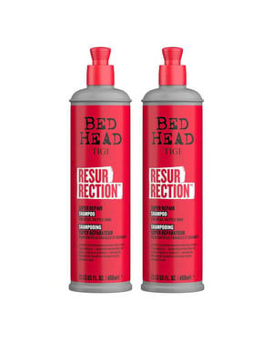 Tigi Resurrection Shampoo For Damaged Hair 400ml, 2pk