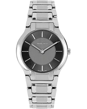 Pierre Petit: Womens Serie Laval Silver Watch