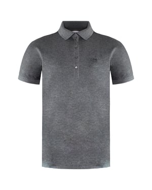 Lacoste Relaxed Fit Dames Grijs Poloshirt