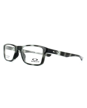 Oakley Brillenglazen Montuur Fin Box Trubridge OX8108-04 Gepolijst Grijs Schildpad 53mm Heren