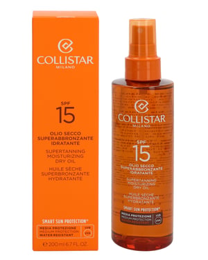 Collistar Supertanning Dry Oil SPF 15 200ml.