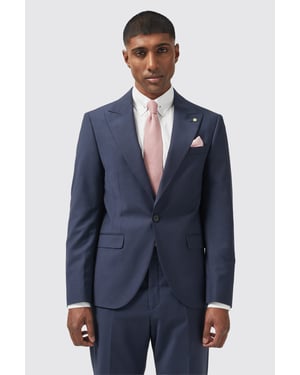 Buscot Slim Fit Navy Jacket