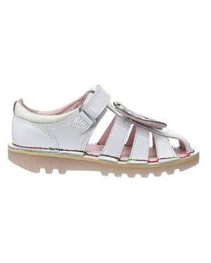 Kickers Faeries Kinderen Witte Sandalen