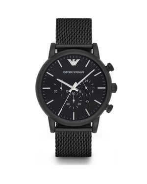 Emporio Armani Horloge AR1968 Zwart