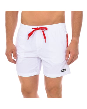 Men's Caicos Print Boxer Swimsuit CM-30055-BP