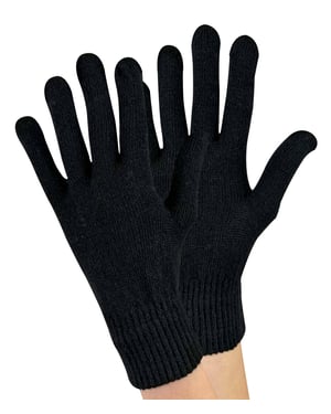 Stickade Magic Thermal Wool-handskar för damer / damer för kallt väder