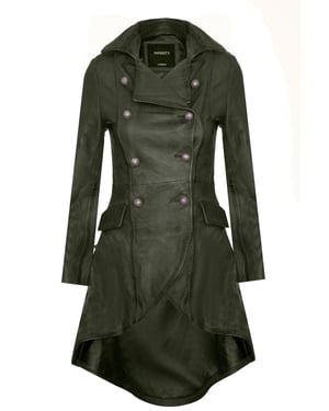 Womens Gothic Victorian Coat-Accra