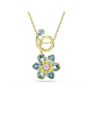 Swarovski 'Idyllia F Florere' Dames Gouden Geplateerde Metalen Ketting - Goud 5709029