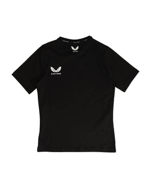 Boy's Castore Juniors Leisure T-Shirt in Black