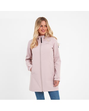 Keld Womens Softshell Long Jacket Dusky Pink