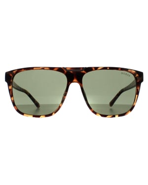 Guess Square Heren Blond Havana Groen GU00056