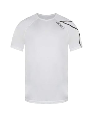 2XU BSR Active T-shirt vit/silver för herrar