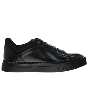 Emporio Armani Dam Svarta Träningsskor