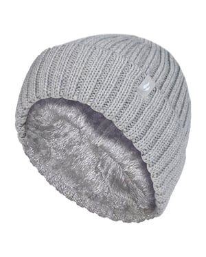 Heat Holders - Set med mössa och handskar för flickor - Chunky Ribbed Thermal Winter Hat & Gloves
