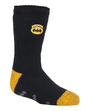 Heat Holders Karakter thermo pantoffelsokken voor kinderen - Batman