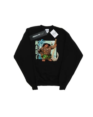 Disney Jongens Moana Maui Sweatshirt (Zwart)