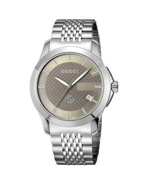 Gucci YA1264107 G-Timeless Bruine Wijzerplaat Herenhorloge