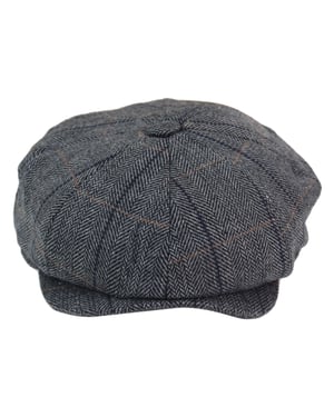Peaky Blinders fiskbensmönstrad hatt för herrar