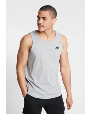 Nike Athletic Gym Casual Vest-tanktop voor heren in grijs