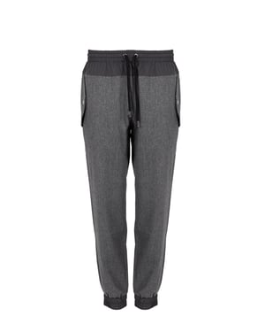 Les Hommes Byxor Comfy Herr Grå