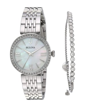 Bulova  Women's Silver Watch 96X153