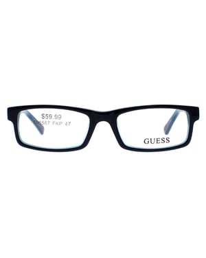 Guess Rectangle Unisex Blue GU9059