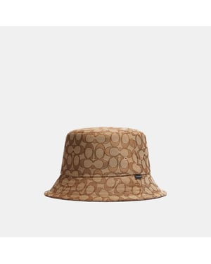 Signature C Jacquard Bucket Hat