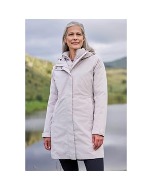 Mountain Warehouse Dames/Dames Alaska Lange 3 in 1 Jas (Licht Beige)