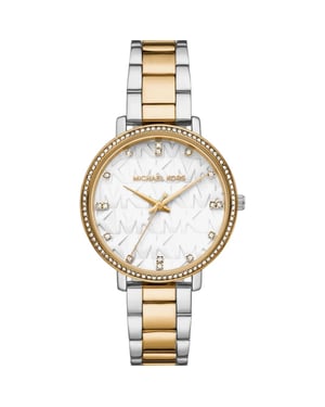 Michael Kors MK4595 Pyper damklocka med tvåfärgat armband